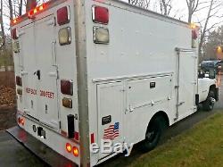 08 CHEVY 3500 HD 4x4 UTILITY/SERVICE /MEDICAL EQUIP TRANSPORT TRUCK X CLEAN 4WD