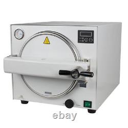 110V 900W Steam Sterilizer Autoclave for Lab/Medical Use Reliable Equipment