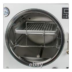 110V 900W Steam Sterilizer Autoclave for Lab/Medical Use Reliable Equipment