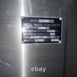 150L Vertical Pressure Steam Autoclave Sterilizer model LS-150LD 150L Vertical Pressure Steam Autoclave Sterilizer model LS-150LD