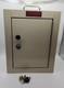 15W x 8D x 12H Medium Narcotics Cabinet Double Door/Double Lock Beige Harloff