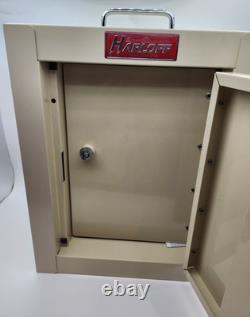 15W x 8D x 12H Medium Narcotics Cabinet Double Door/Double Lock Beige Harloff