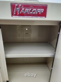 15W x 8D x 12H Medium Narcotics Cabinet Double Door/Double Lock Beige Harloff