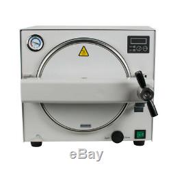 18L 900W Medical Dental Steam Sterilizer Autoclave Pressure Equipment Leb Use US