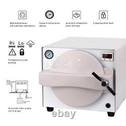 18L Dental Autoclave Steam Sterilizer Medical Sterilization Equipment Safety Use