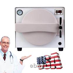 18L Dental Autoclave Steam Sterilizer Medical Sterilization Equipment Safety Use