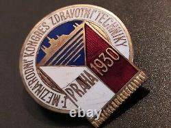 1930 Member Badge I. International Congress Of Medical And Health Equipment