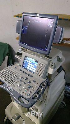 2008 GE Logiq 9 Ultrasound With Flatscreen Monitor