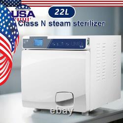 22L Dental Autoclave Steam Sterilizer Medical Sterilization Equipment Safety Use