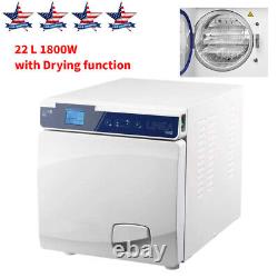 22L Dental Autoclave Steam Sterilizer Medical Sterilization Equipment Safety Use