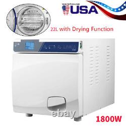 22L Dental Autoclave Steam Sterilizer Medical Sterilization Equipment Safety Use