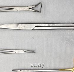 25 Piece Aesculap OR Surgical Mediceal Instruments Aesculap Sterilization Tray