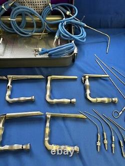 26 Piece Pilling, Weck, etc. ENT Laryngoscopy Instrument Set with Genesis Case