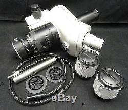 2x Leica Macroscope Lenes with 1x M420 Head