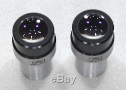 2x Zeiss Mikroskop Okular Okularpaar Kpl 12,5x W Brille 23,2 mm eye piece