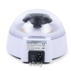 3-in-1 Laboratory Mini Centrifuge Machine Medical Equip 12000rpm 110V With Tubes