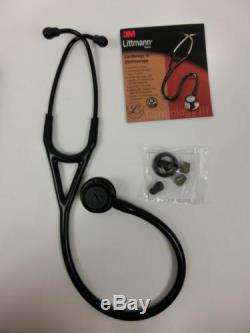 3M Littmann Cardiology III Stethoscope, Black Plated Chestpiece, Black 3131BE