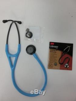 3M Littmann Cardiology III Stethoscope, Smoke-Finish Chestpiece, Turquoise Tube