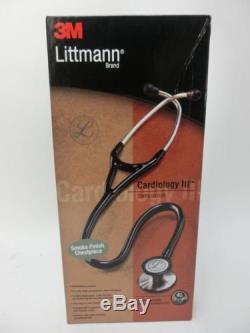 3M Littmann Cardiology III Stethoscope, Smoke-Finish Chestpiece, Turquoise Tube