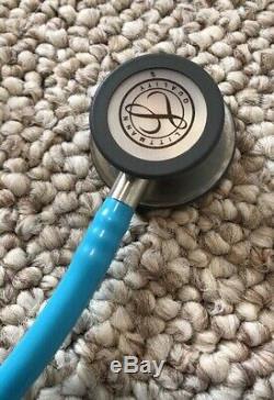 3M Littmann Classic III Monitoring Stethoscope, Turquoise Tube 27, inch, 5835