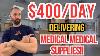 400 Per Day Delivering Medical Supplies