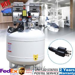 40L Air Compressor 750W Oil Free Air Compressor For Medical Dental Use