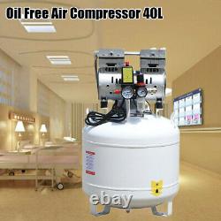 40L Dental Air Compressor Portable Air Pump Tire Inflator Air Compressors