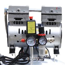 40L Dental Medical Air Compressor Silent Noiseless Air Compressor Oilless 115PSI