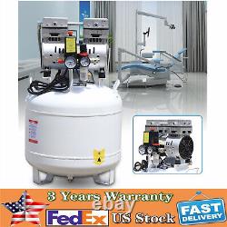 40L Dental Medical Silent Air Compressor 115PSI Oilless Airpress Tool