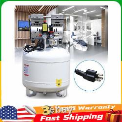 40L Dental Medical Silent Air Compressor 115PSI Oilless Airpress Tool