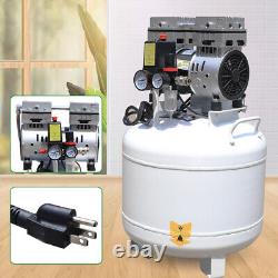 40L Dental Medical Silent Air Compressor 115PSI Oilless Airpress Tool