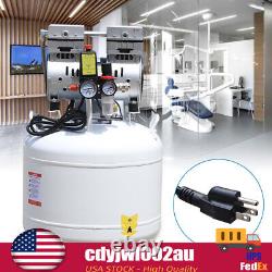 40l Oil Free Dental Air Compressor Pump Medical Equipment 110v