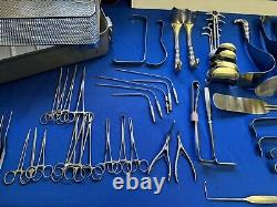 43 Piece Codman Laparotomy Set with Retractors Genesis Sterilization Case/Tray