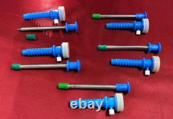 5 Pcs Laparoscopic Disposable Trocar Cannula 10mm Endoscopy Surgical Instruments