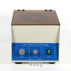 650ml LD-3 Electric Centrifuge Machine Lab Equipment Medical Practice 0-60min