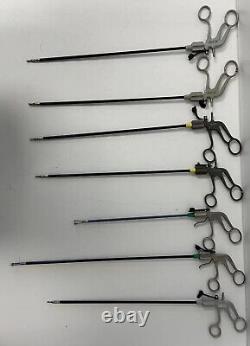 7 Assorted Access Laparoscopic Needle Holders Surgery surgical instrument