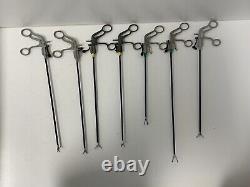 7 Assorted Access Laparoscopic Needle Holders Surgery surgical instrument