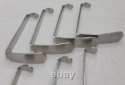 7 Piece Medtronic Nerve Root Retractors Set Sizes 1-4
