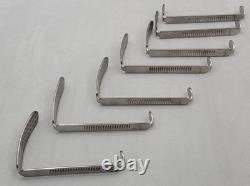 7 Piece Medtronic Nerve Root Retractors Set Sizes 1-4