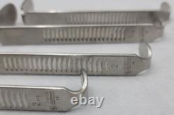 7 Piece Medtronic Nerve Root Retractors Set Sizes 1-4