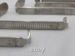 7 Piece Medtronic Nerve Root Retractors Set Sizes 1-4