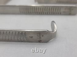 7 Piece Medtronic Nerve Root Retractors Set Sizes 1-4