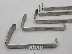 7 Piece Medtronic Nerve Root Retractors Set Sizes 1-4