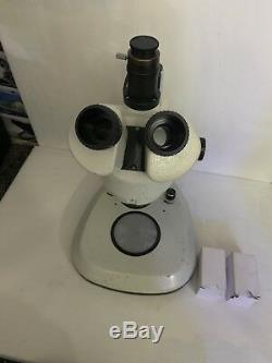 7x-45x Dual Lit 6W LED Trinocular Stereo Zoom Microscope