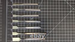 7x LOT Jarit Richards Lorenz Hoke Osteotomes 5/8 1/2 3/8 5/16 surgical 7x LOT Jarit Richards Lorenz Hoke Osteotomes 5/8 1/2 3/8 5/16 surgical