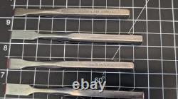 7x LOT Jarit Richards Lorenz Hoke Osteotomes 5/8 1/2 3/8 5/16 surgical 7x LOT Jarit Richards Lorenz Hoke Osteotomes 5/8 1/2 3/8 5/16 surgical