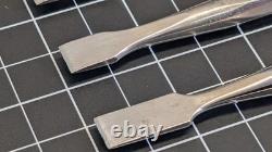 7x LOT Jarit Richards Lorenz Hoke Osteotomes 5/8 1/2 3/8 5/16 surgical 7x LOT Jarit Richards Lorenz Hoke Osteotomes 5/8 1/2 3/8 5/16 surgical