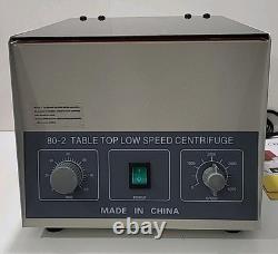80-2 Electric Centrifuge Machine Lab Supplies Medical Equipment