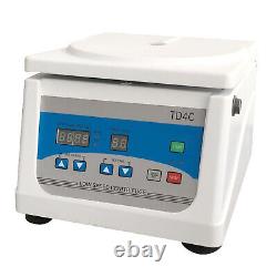 815ml TD4C Tabletop Electric Low-speed Centrifuge Medical Lab Equipment 110V