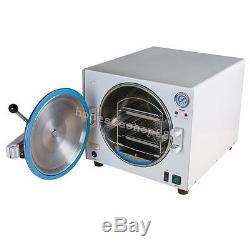 8L/18L 900W USA Medical Dental Autoclave Sterilizer Steam Lab Equipment Safe Use